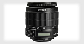 Ống kính Kit 18-55mm tiếp theo của Canon có thể tích hợp màn hình LCD